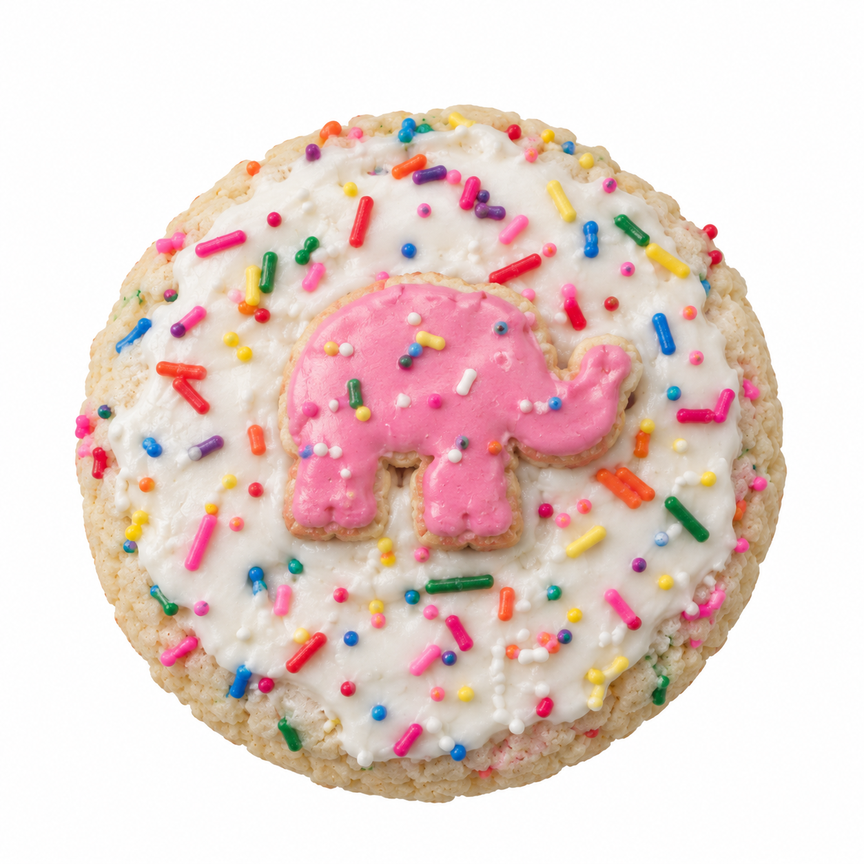 Circus animal cookie